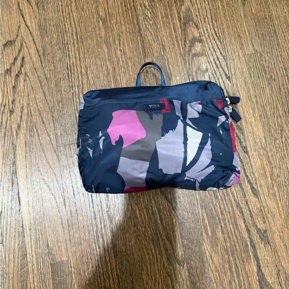 Tumi Packable Backpack- Navy/ Multicolor - image 1